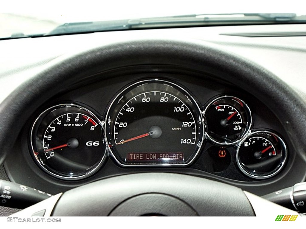 2010 Pontiac G6 Sedan Gauges Photo #66144320