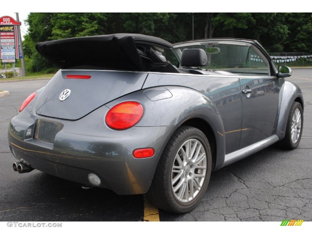 Platinum Grey Metallic 2004 Volkswagen New Beetle GL Convertible Exterior Photo #66144332