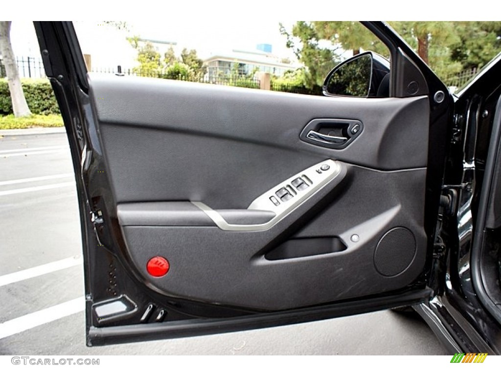2010 Pontiac G6 Sedan Ebony Door Panel Photo #66144440