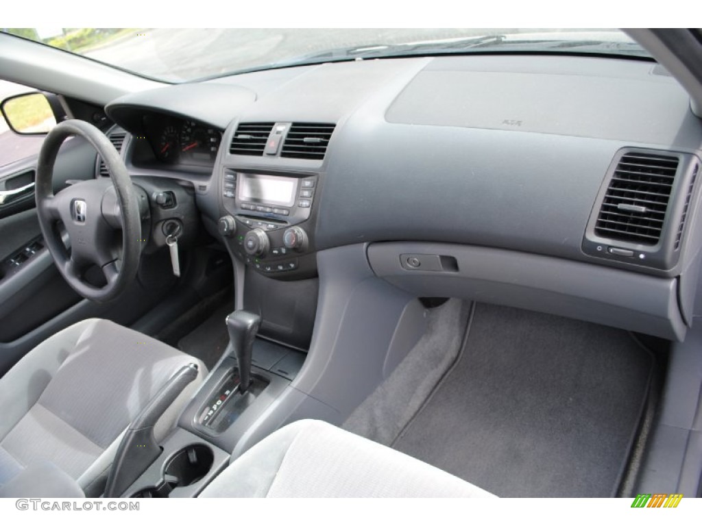 2005 Accord DX Sedan - Eternal Blue Pearl / Gray photo #10