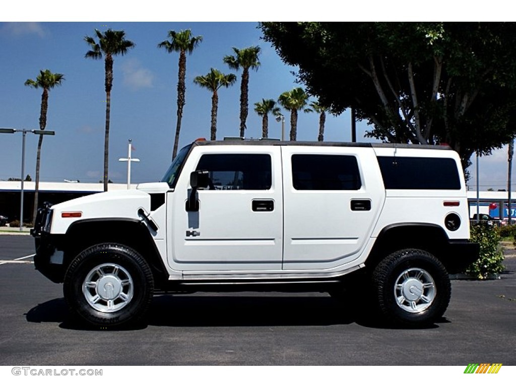 White 2003 Hummer H2 SUV Exterior Photo #66145643