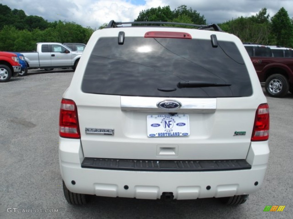 2012 Escape Limited V6 4WD - White Suede / Charcoal Black photo #7