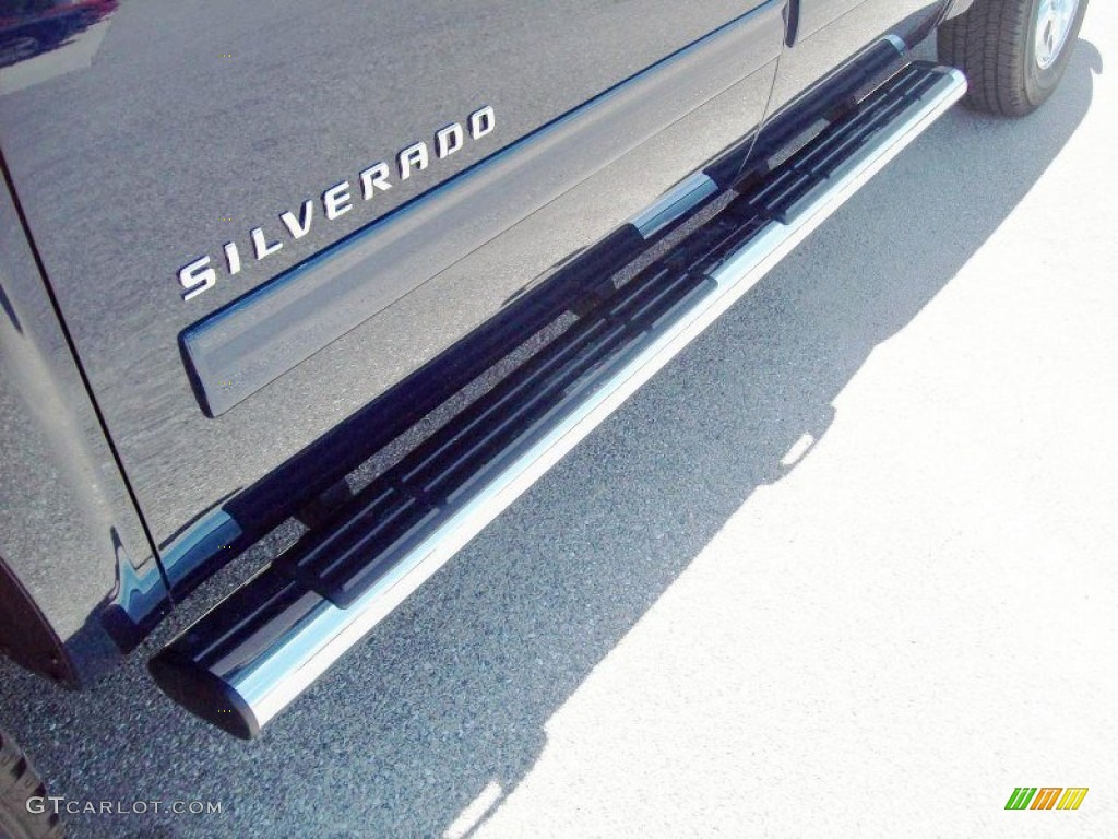 2012 Silverado 1500 LTZ Crew Cab 4x4 - Imperial Blue Metallic / Light Titanium/Dark Titanium photo #28
