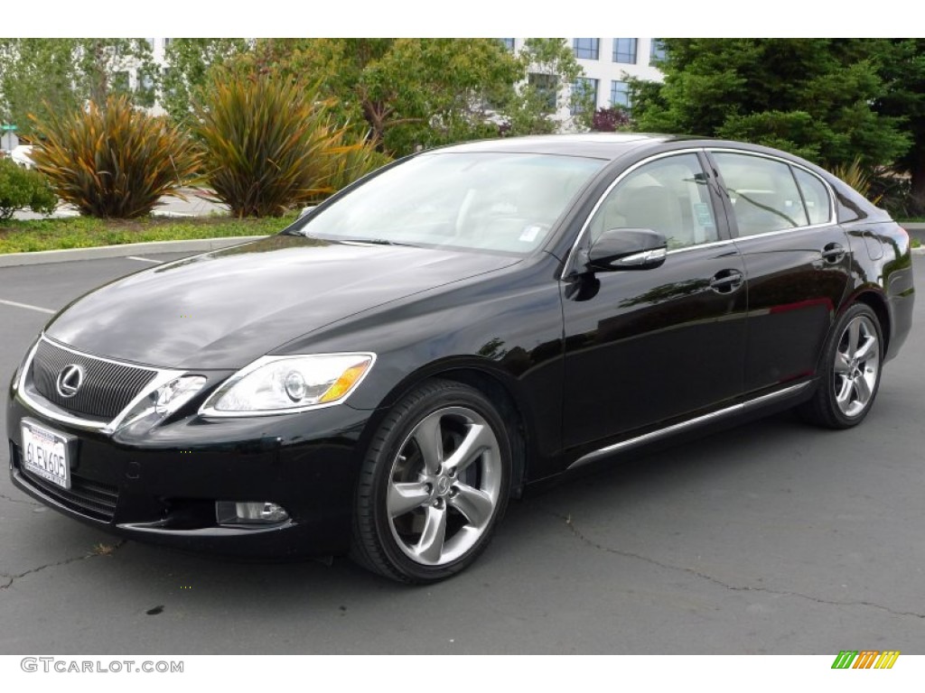 Obsidian Black 2010 Lexus GS 350 Exterior Photo #66146930