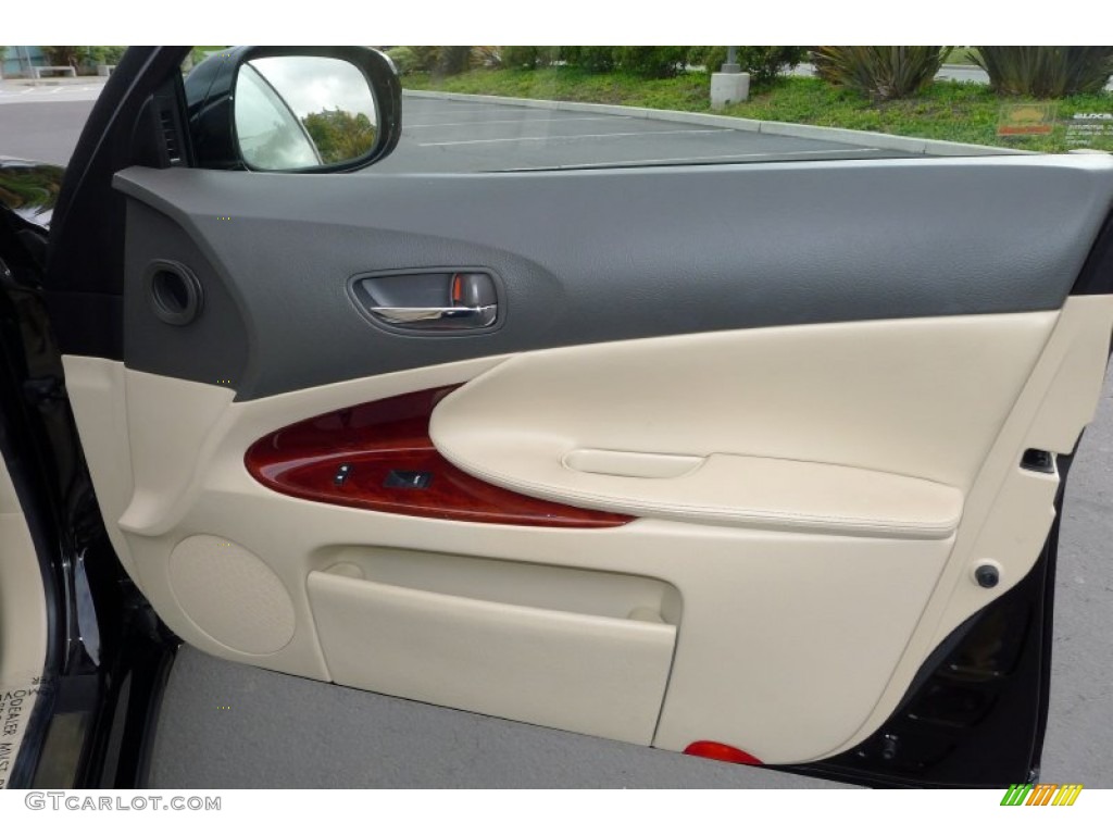 2010 Lexus GS 350 Parchment Door Panel Photo #66146963