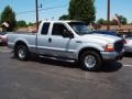 1999 Silver Metallic Ford F250 Super Duty XLT Extended Cab  photo #2