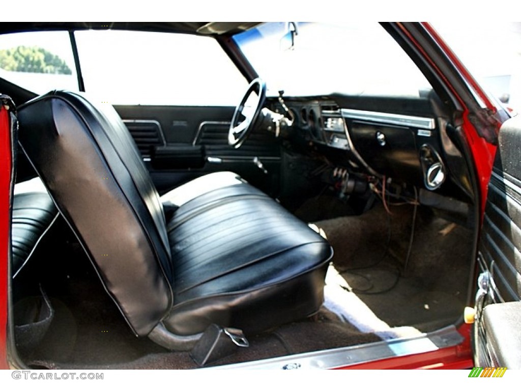 Black Interior 1969 Chevrolet Chevelle Malibu Photo #66147422