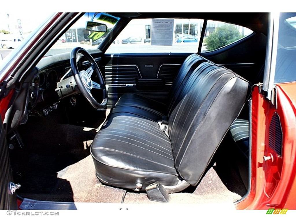 1969 Chevrolet Chevelle Malibu Interior Color Photos