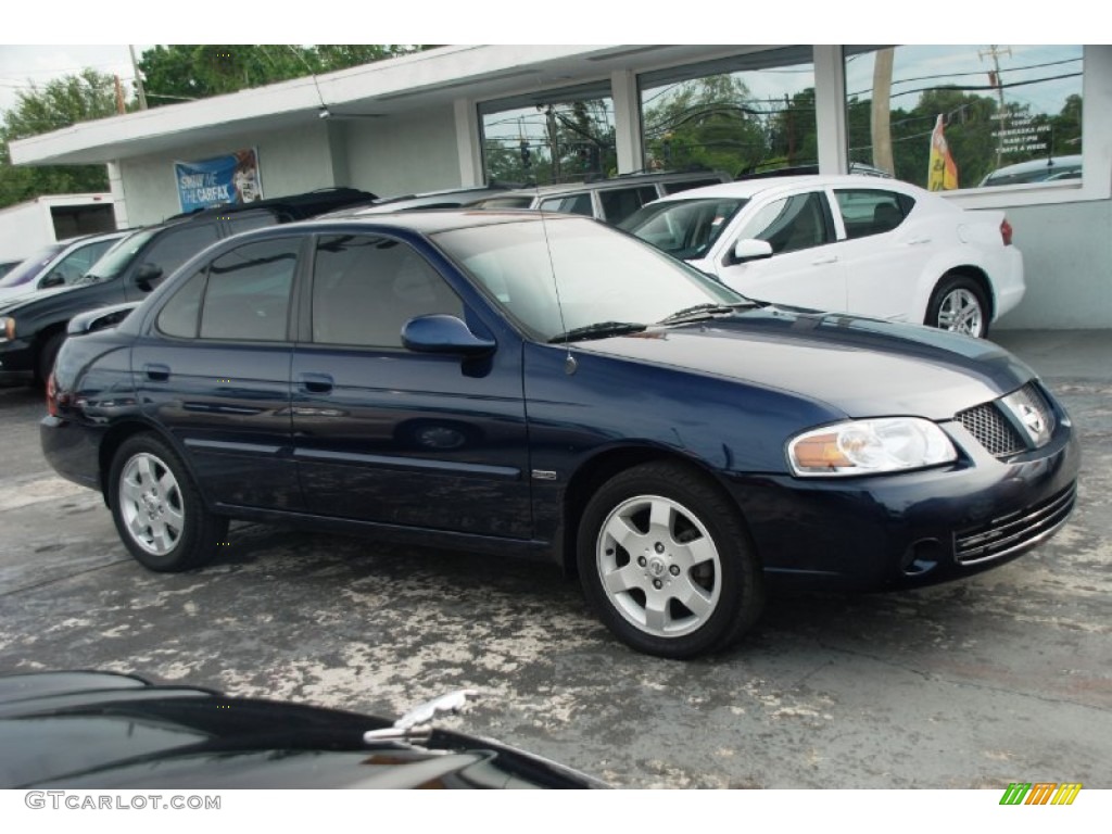2006 Sentra 1.8 S Special Edition - Blue Dusk Metallic / Charcoal photo #1