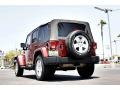 2007 Red Rock Crystal Pearl Jeep Wrangler Unlimited Sahara  photo #9