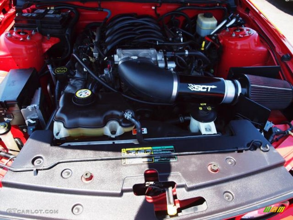 2005 Mustang GT Premium Coupe - Torch Red / Dark Charcoal photo #8