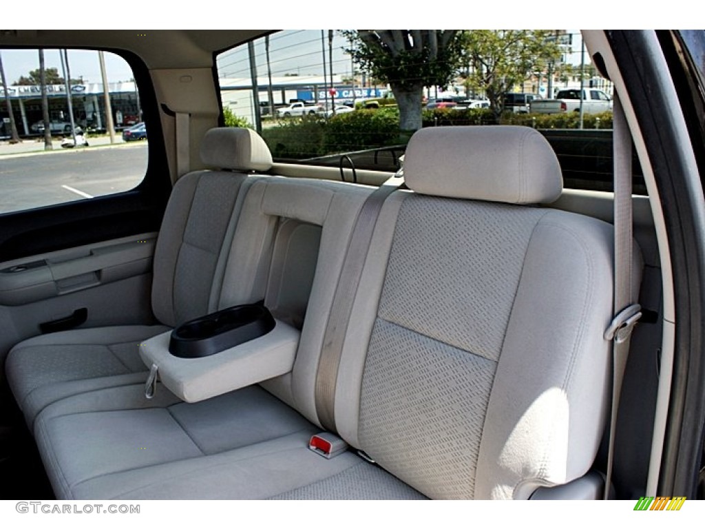 2007 Silverado 1500 LT Crew Cab - Black / Light Titanium/Ebony Black photo #18