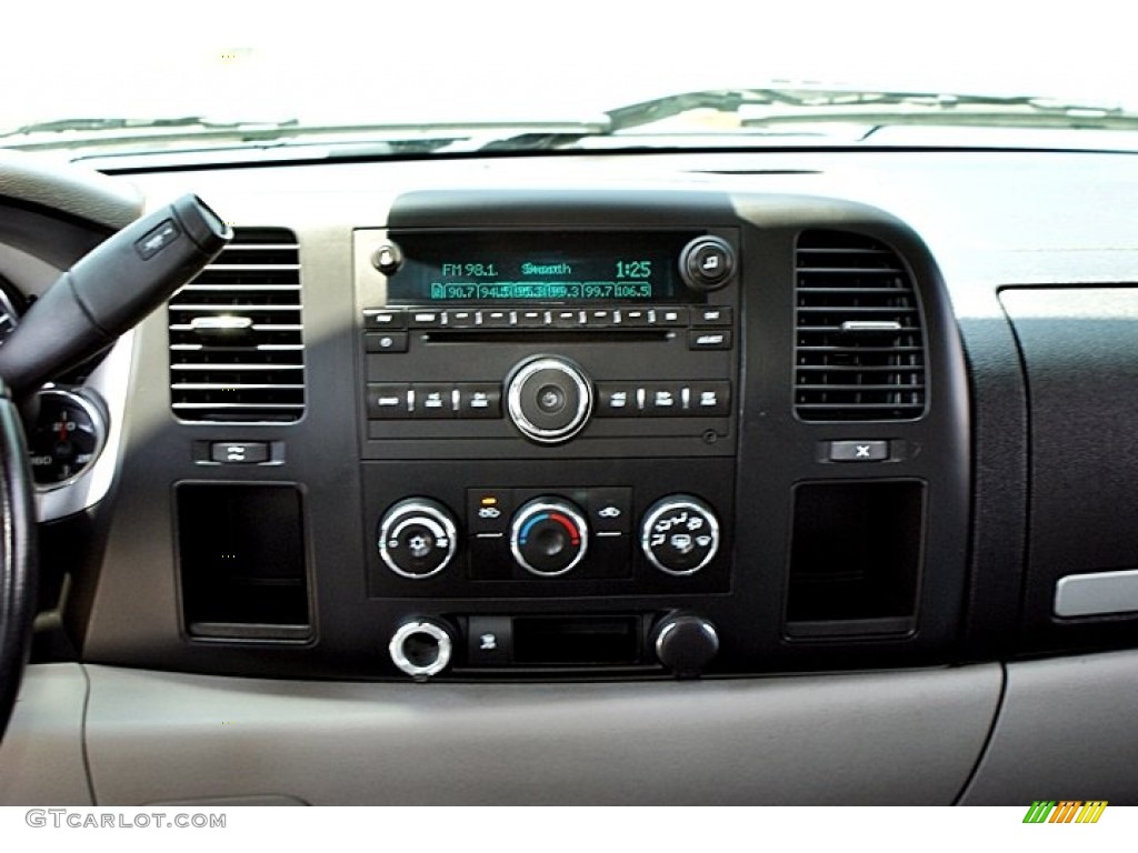 2007 Silverado 1500 LT Crew Cab - Black / Light Titanium/Ebony Black photo #23