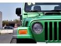 2004 Electric Lime Green Pearl Jeep Wrangler SE 4x4  photo #4