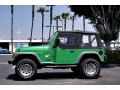 2004 Electric Lime Green Pearl Jeep Wrangler SE 4x4  photo #10