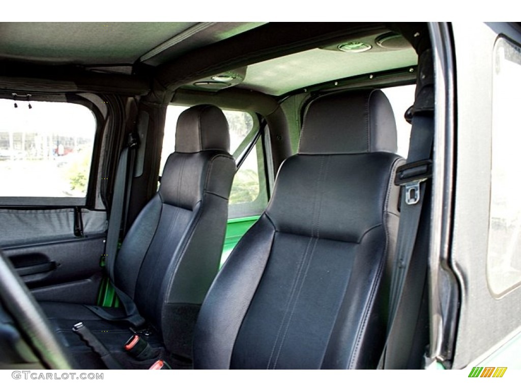 2004 Wrangler SE 4x4 - Electric Lime Green Pearl / Dark Slate Gray photo #20