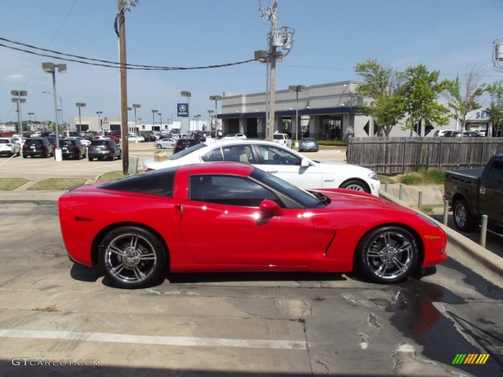 2010 Corvette Coupe - Torch Red / Ebony Black photo #5