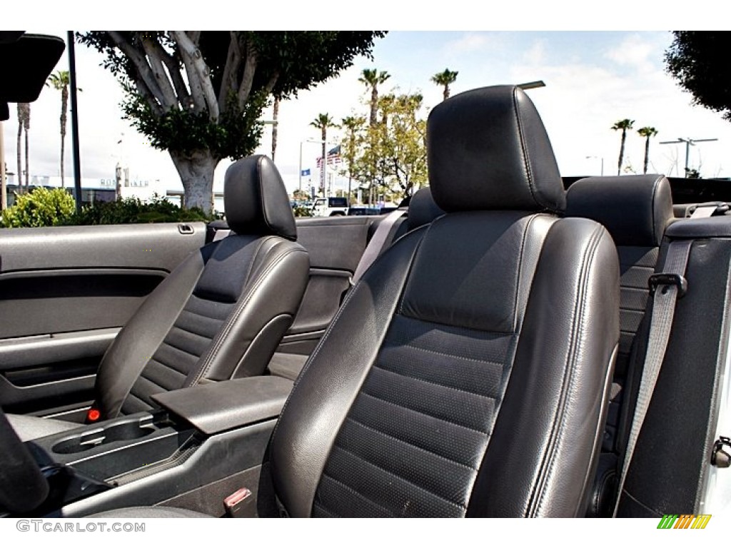 2007 Mustang GT Premium Convertible - Satin Silver Metallic / Dark Charcoal photo #17