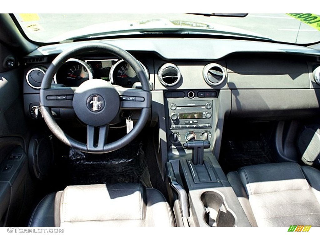 2007 Mustang GT Premium Convertible - Satin Silver Metallic / Dark Charcoal photo #19