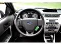 Charcoal Black 2010 Ford Focus SE Sedan Steering Wheel