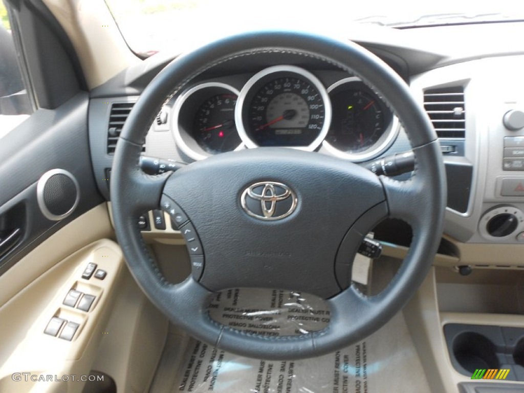 2011 Toyota Tacoma V6 PreRunner Double Cab Steering Wheel Photos