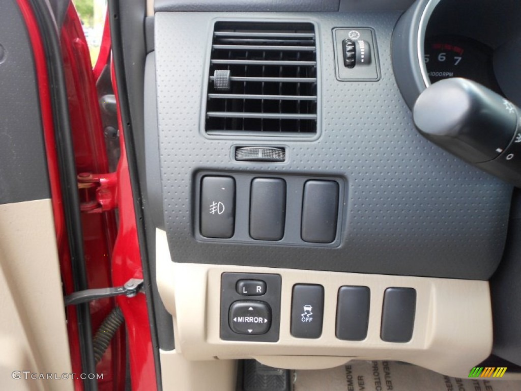 2011 Toyota Tacoma V6 PreRunner Double Cab Controls Photo #66152201
