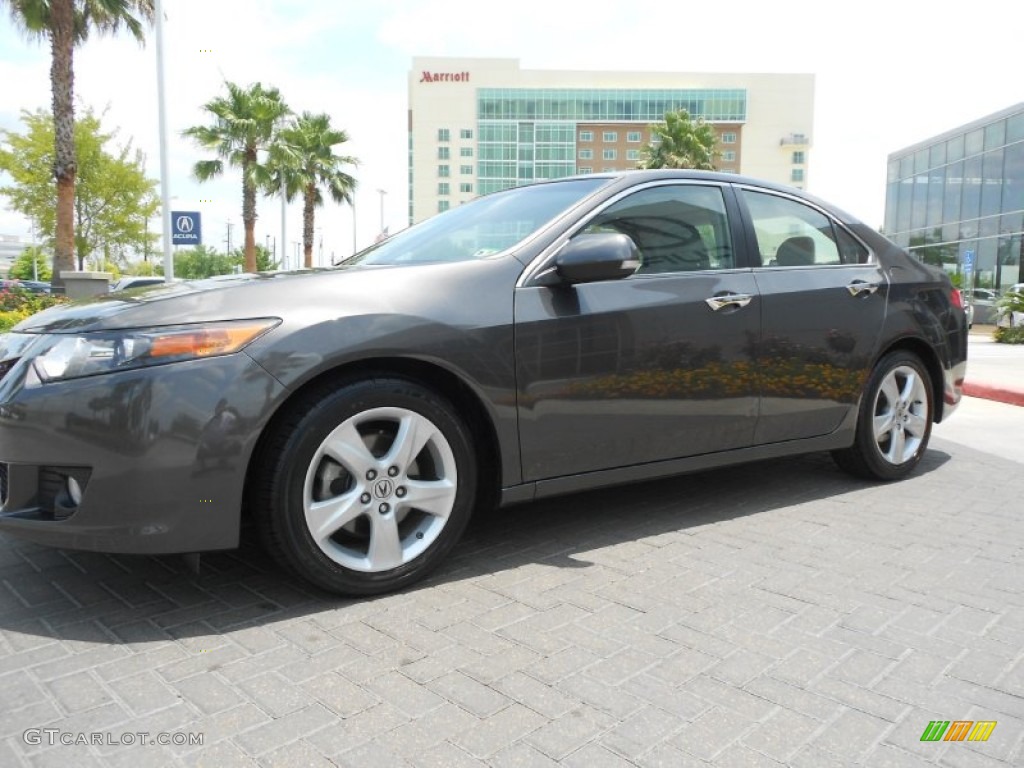 2010 TSX Sedan - Grigio Metallic / Taupe photo #3