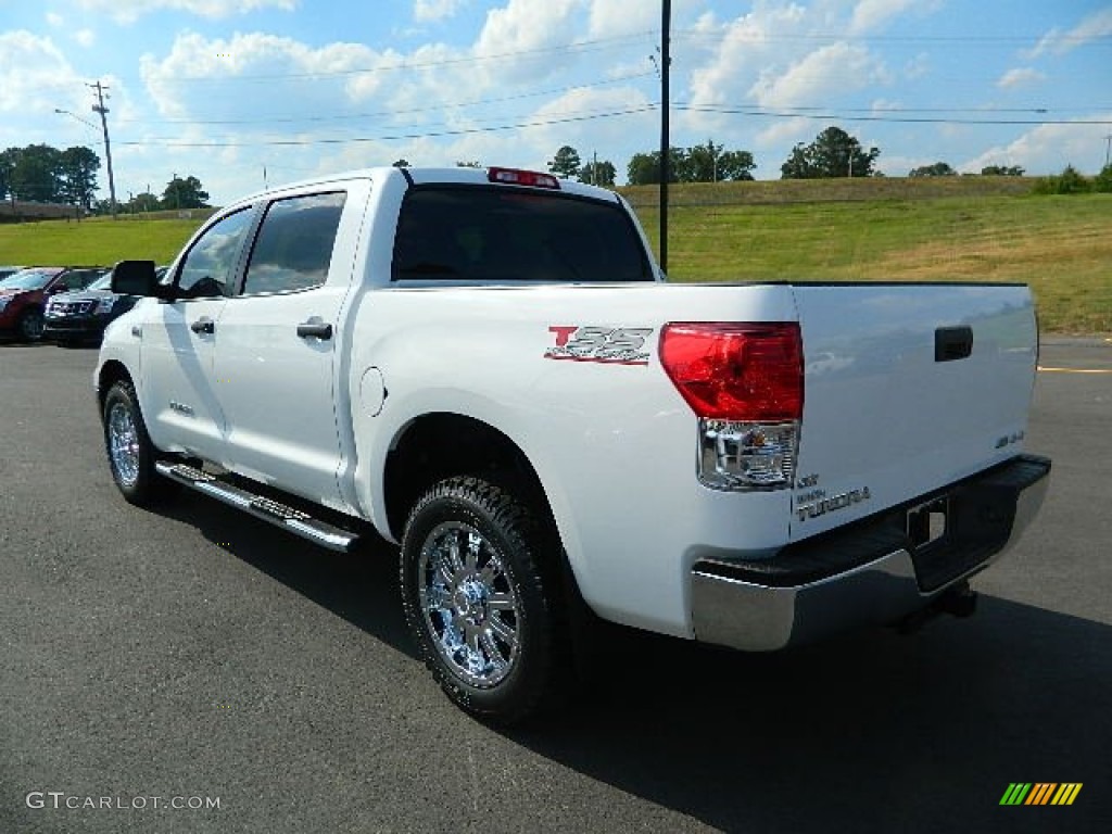 2012 Tundra TSS CrewMax 4x4 - Super White / Black photo #5