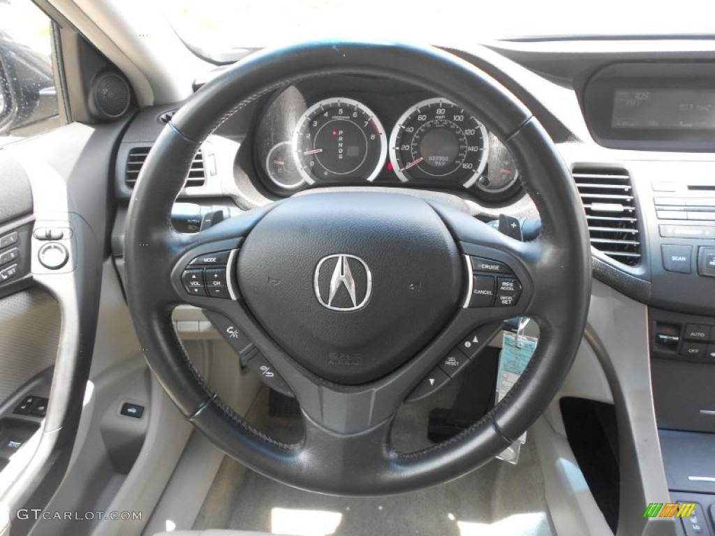 2010 TSX Sedan - Grigio Metallic / Taupe photo #20