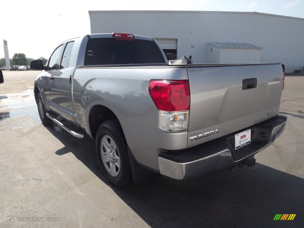 2010 Tundra Double Cab 4x4 - Silver Sky Metallic / Graphite Gray photo #5