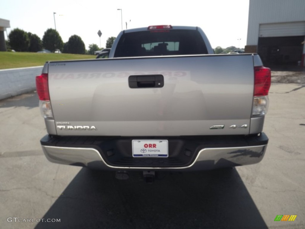 2010 Tundra Double Cab 4x4 - Silver Sky Metallic / Graphite Gray photo #6