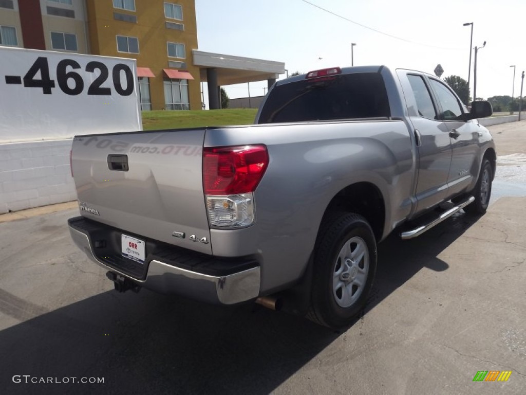 2010 Tundra Double Cab 4x4 - Silver Sky Metallic / Graphite Gray photo #7