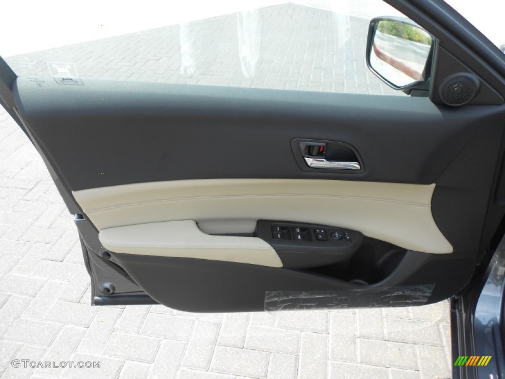 2013 Acura ILX 2.0L Premium Parchment Door Panel Photo #66155408