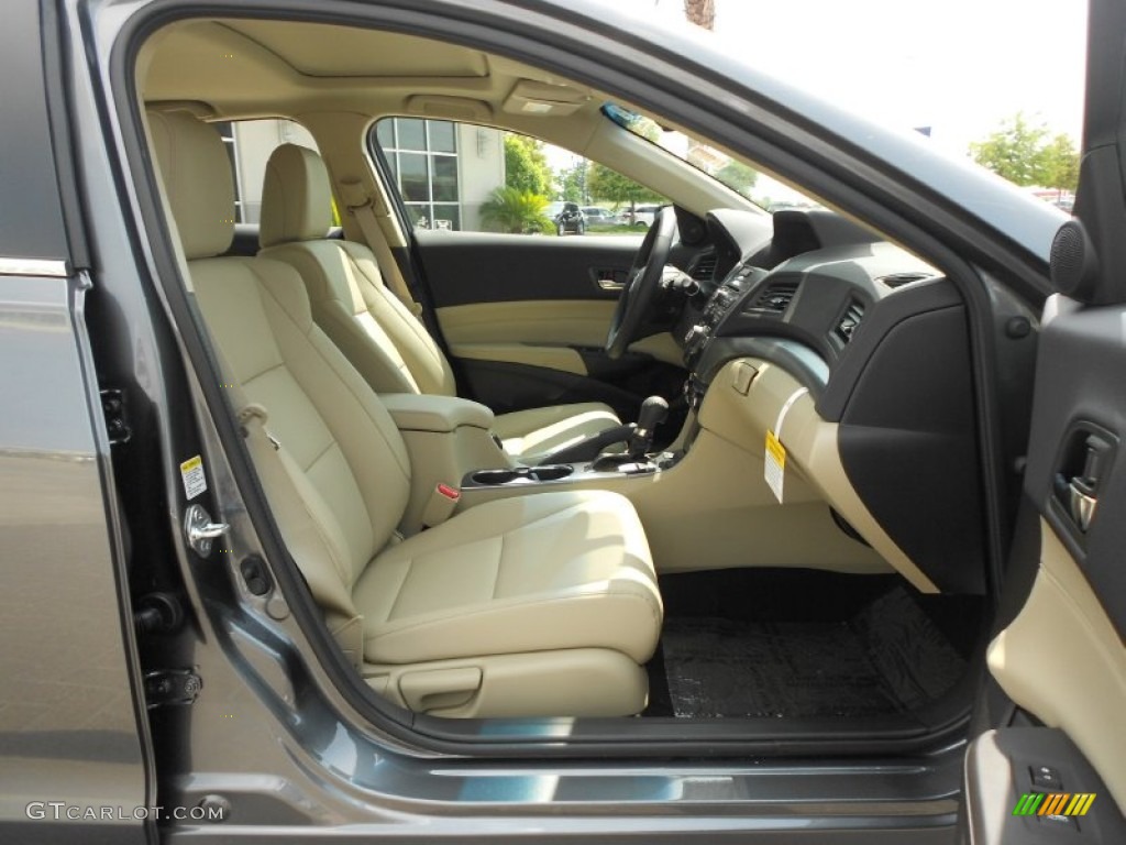 2013 ILX 2.0L Premium - Polished Metal Metallic / Parchment photo #13