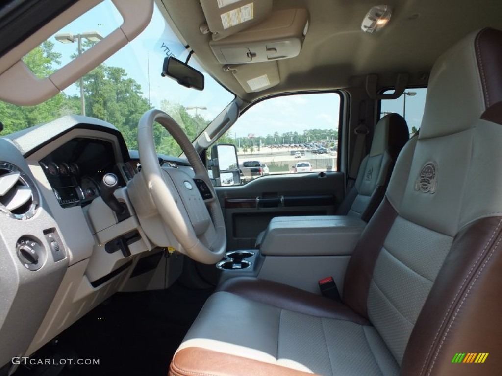 Cabela's Dark Rust/Medium Stone Interior 2010 Ford F250 Super Duty Cabela's Edition Crew Cab 4x4 Photo #66155879