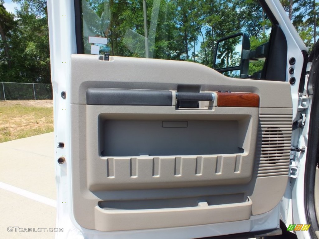 2010 Ford F250 Super Duty Cabela's Edition Crew Cab 4x4 Cabela's Dark Rust/Medium Stone Door Panel Photo #66156005