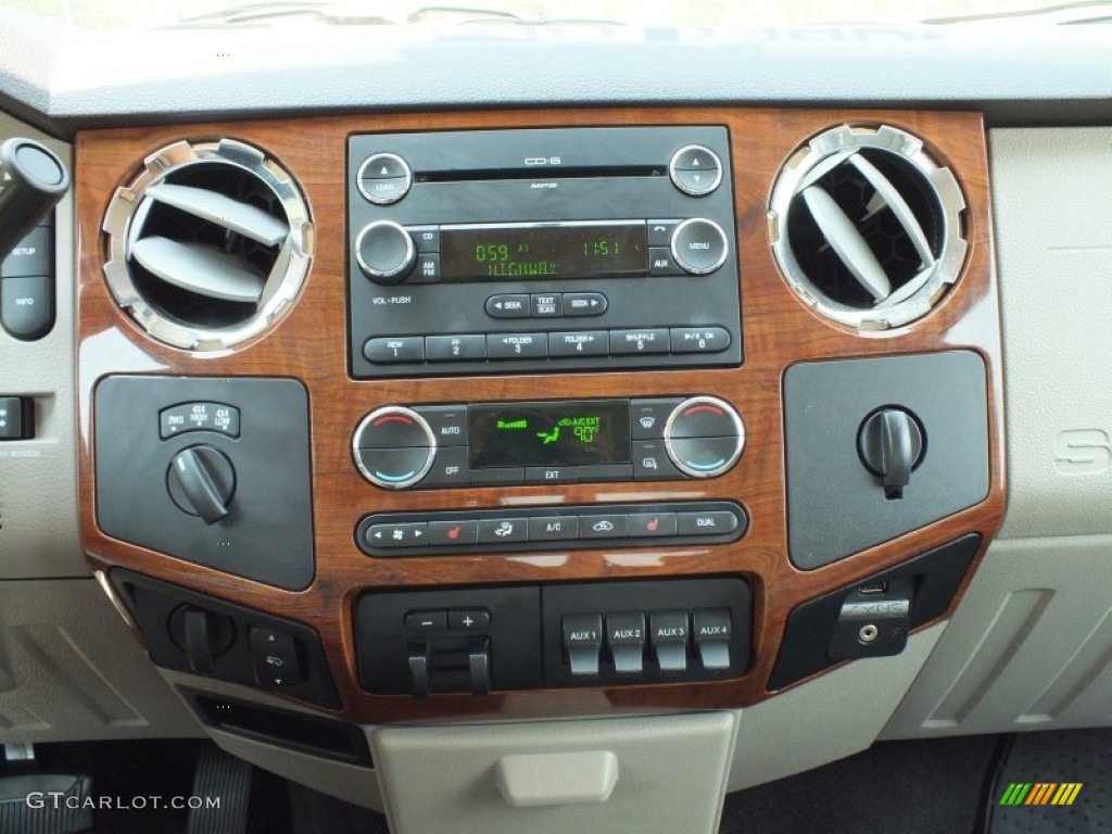 2010 Ford F250 Super Duty Cabela's Edition Crew Cab 4x4 Controls Photo #66156236