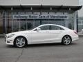 2012 Diamond White Metallic Mercedes-Benz CLS 550 4Matic Coupe  photo #1