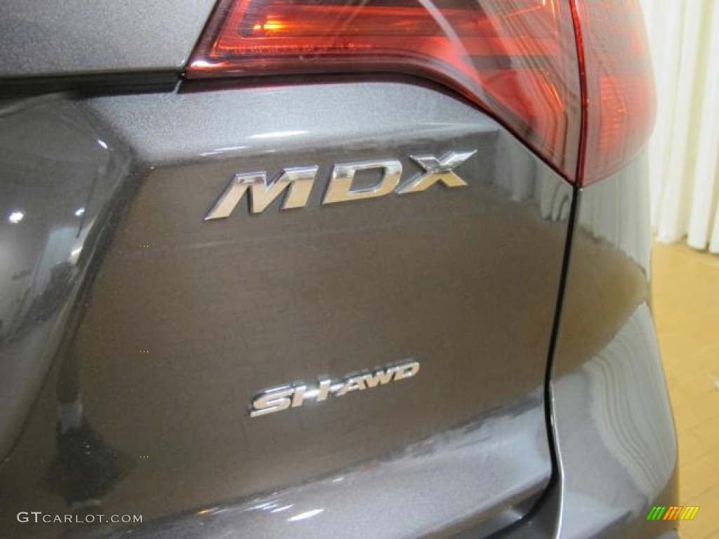 2010 MDX Technology - Grigio Metallic / Ebony photo #8