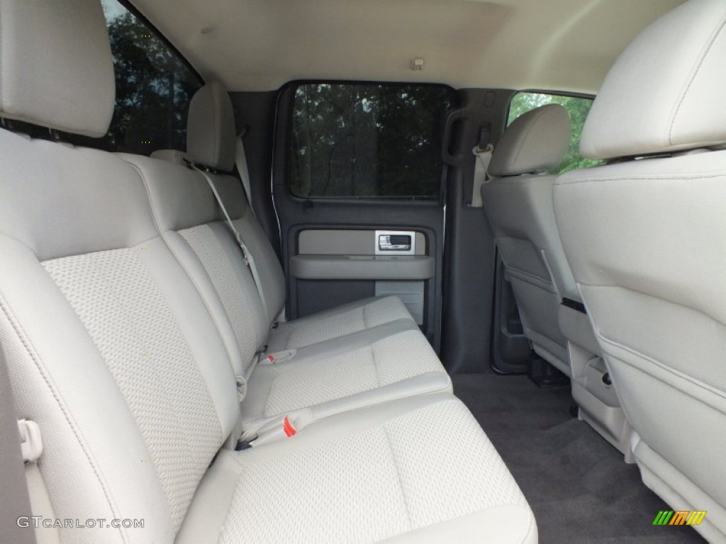 2010 F150 XLT SuperCrew - Ingot Silver Metallic / Medium Stone photo #26