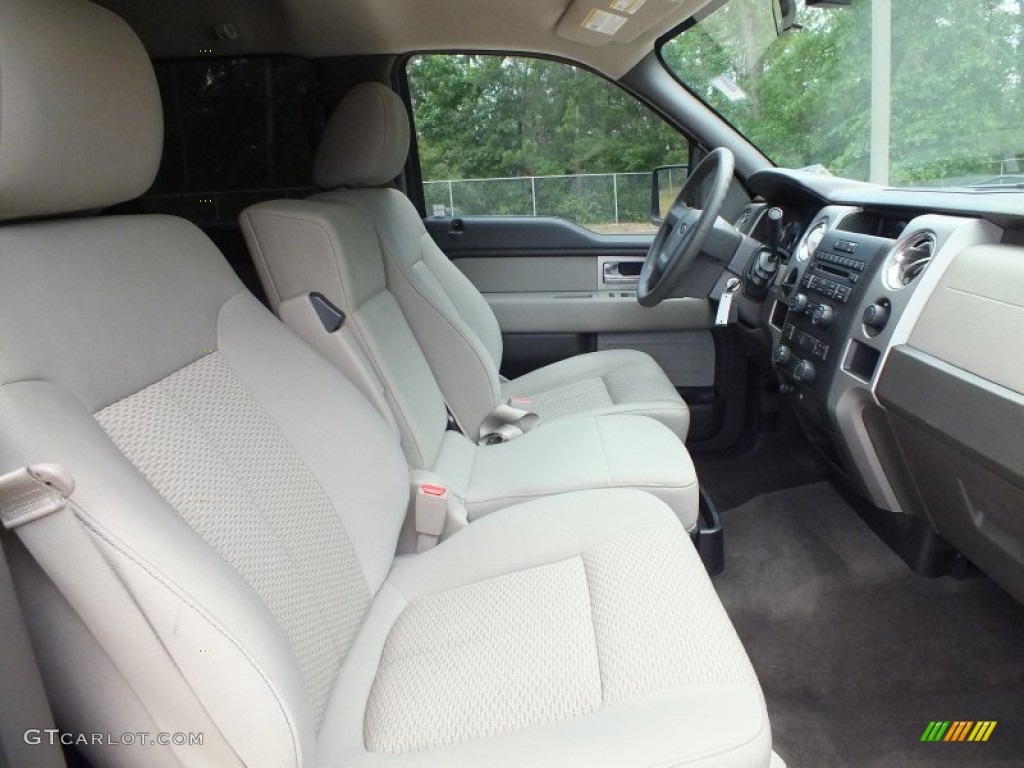 2010 F150 XLT SuperCrew - Ingot Silver Metallic / Medium Stone photo #27