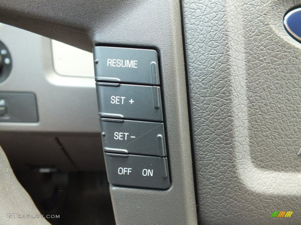 2010 F150 XLT SuperCrew - Ingot Silver Metallic / Medium Stone photo #33