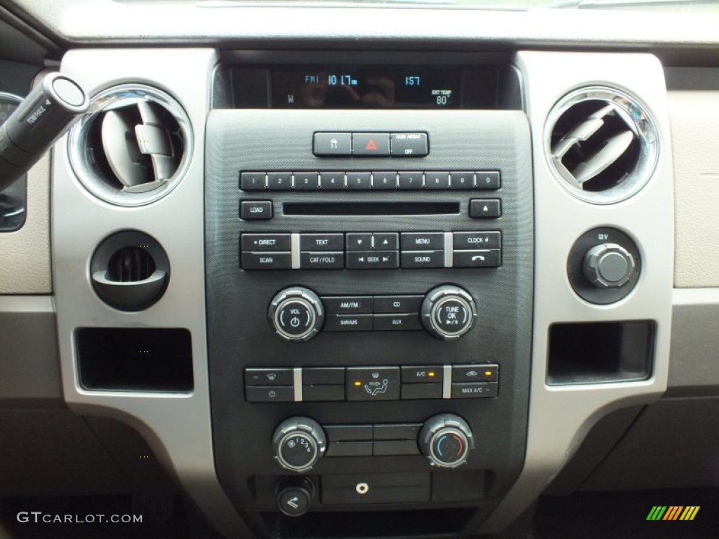 2010 F150 XLT SuperCrew - Ingot Silver Metallic / Medium Stone photo #35