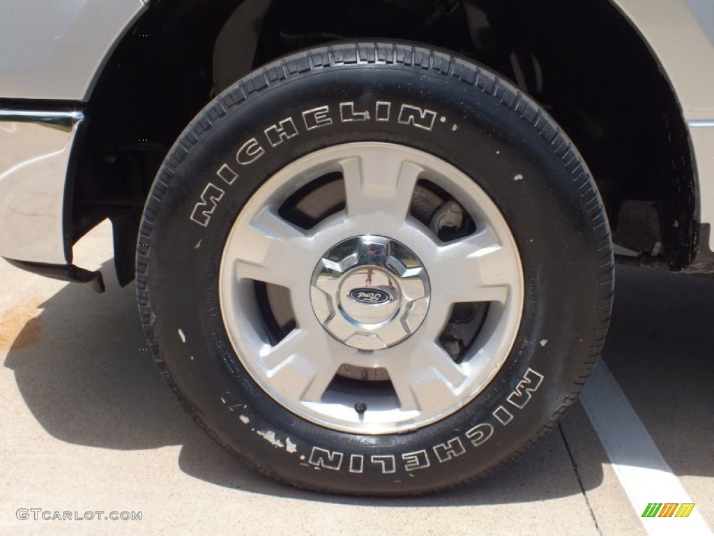 2010 F150 XLT SuperCrew - Ingot Silver Metallic / Medium Stone photo #43