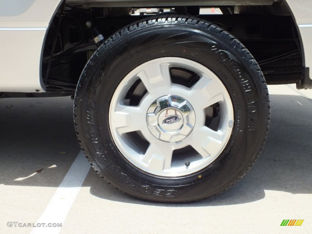 2010 F150 XLT SuperCrew - Ingot Silver Metallic / Medium Stone photo #44