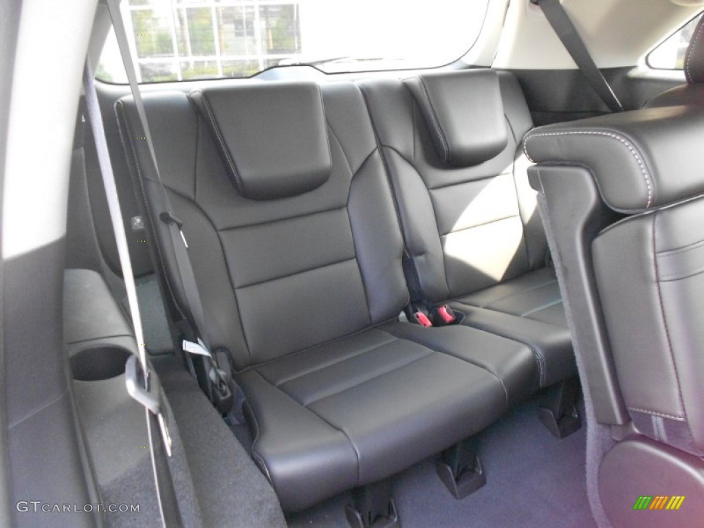 2012 Acura MDX SH-AWD Advance Rear Seat Photo #66156845
