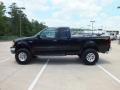 2001 Black Ford F150 XLT SuperCab 4x4  photo #8