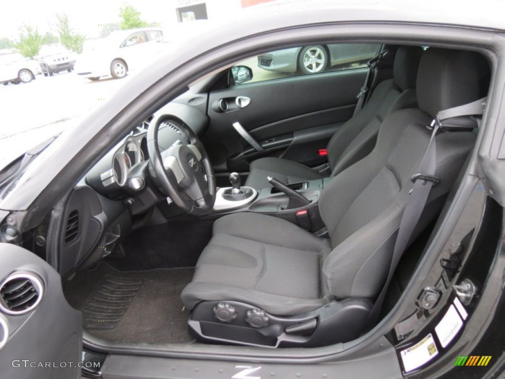 Carbon Interior 2008 Nissan 350Z Coupe Photo #66157466