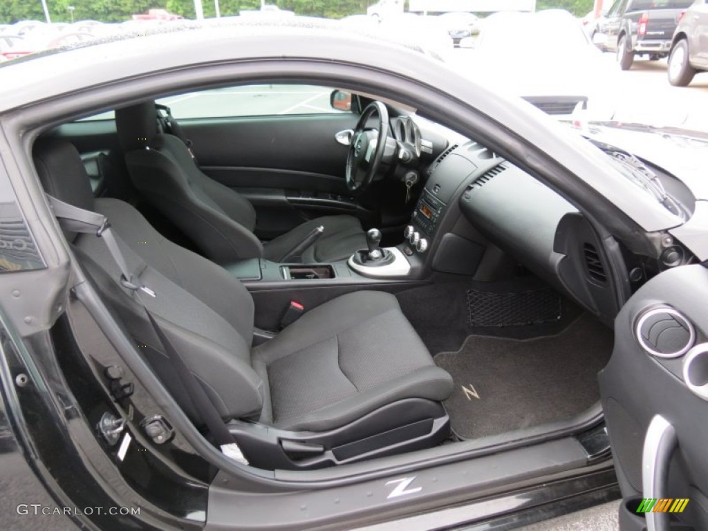 Carbon Interior 2008 Nissan 350Z Coupe Photo #66157503
