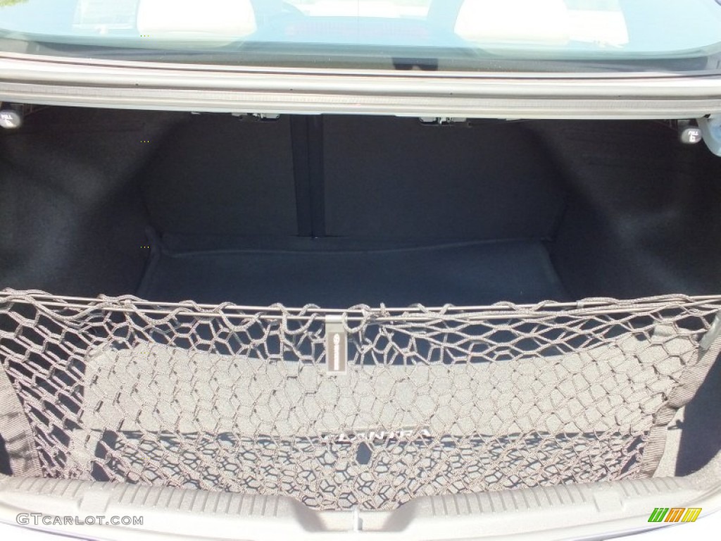 2013 Elantra GLS - Blue Sky Metallic / Beige photo #11